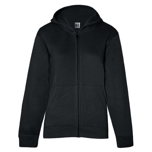 Russell Kids/Childrens Authentic ZipSweatshirt / Black